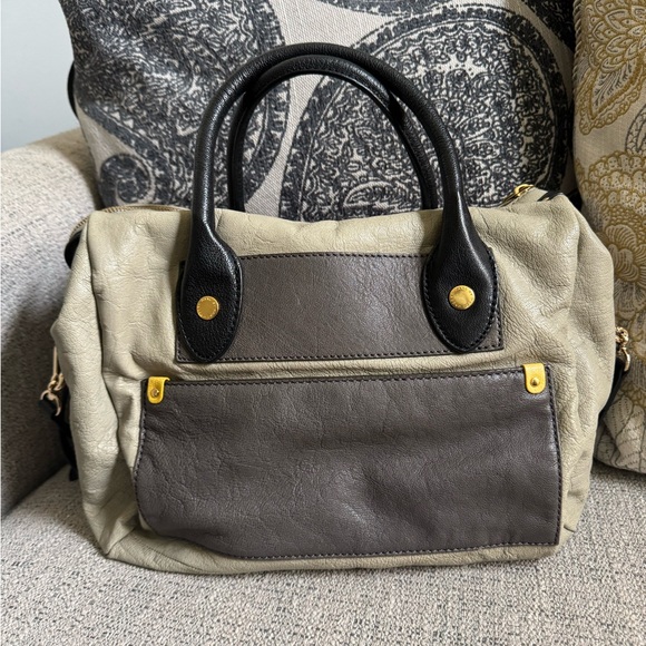 Marc by Marc Jacobs Preppy Pearl Colorblock Leather Satchel - Picture 2 of 8